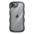 ＣＯＣＯ ＣＡＳＥ iPhone１７Ｅ／１６Ｅ用クリアなくねくねケース ＣＯＣＯ ＣＡＳＥ ブラック 1818-17E16E-BLACK