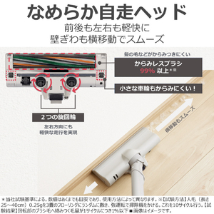 東芝 コードレスクリーナー TORNEO cordless トルネオ コードレス シフォンベージュ VC-SL140DS(C)-イメージ7