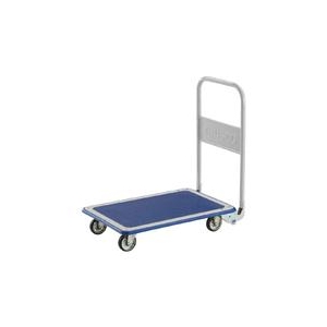 トラスコ中山 TRUSCO　ドンキーカート　折りたたみ式ワイドハンドル740×480 WD150N-イメージ1