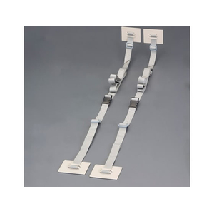 エスコ 90×70mm 転倒防止プレート(ラック用 2個 FCJ961M-EA979D-177-イメージ1