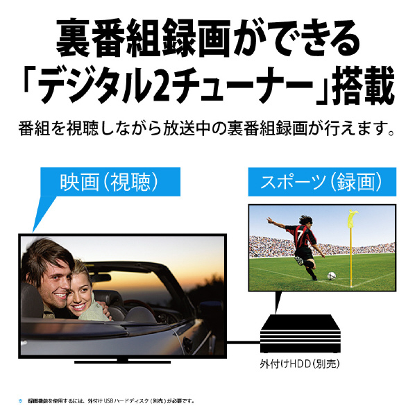 シャープ 43V型4Kチューナー内蔵4K対応液晶テレビ AQUOS 4TC43FN2 対応 搭載 Google 別売 スタンド含む