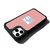 Dparks iPhone 12/12 Pro用BLACK COVER STRIPE レッド DS19819I12P-イメージ2