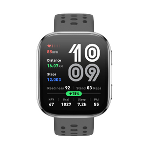 Amazfit スマートウォッチ Bip 6 チャコール SP170074-C17-イメージ2