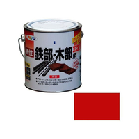 アサヒペン 油性鉄部木部用EX 0.7L 赤 FC485NS