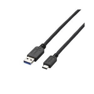 エレコム USB3.1ケーブル(A-TypeC) 2.0m ブラック USB3-AC20BK エレコム USB3.1ケーブル(A-TypeC) 2.0m ブラック USB3-AC20BK