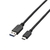 エレコム USB3．1ケーブル(A-TypeC) 2．0m ブラック USB3-AC20BK-イメージ1