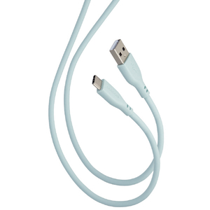 エレコム なめらかUSB Type-Cケーブル(非認証品、A-C) 2．0m パールグリーン MPA-ACSS20GN-イメージ8