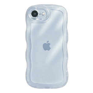 ＣＯＣＯ ＣＡＳＥ iPhone１７Ｅ／１６Ｅ用クリアなくねくねケース ＣＯＣＯ ＣＡＳＥ クリア 1818-17E16E-CLEAR-イメージ1