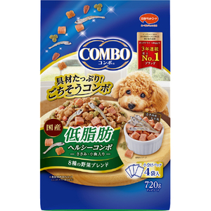 日本ペットフード コンボ ドッグ 低脂肪 720g ｺﾝﾎﾞﾄﾞﾂｸﾞﾃｲｼﾎﾞｳ720G-イメージ1