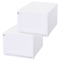 フィッツ Fits ユニットケース 4030(2個組) ホワイト ECﾌｲﾂﾂﾕﾆﾂﾄ4030WH2ｺｸﾞﾐ