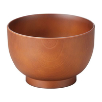 江部松商事 EBM/耐熱3.4寸 玉姫木目汁椀 総ブラウン 1001054 FC161LS-6223600