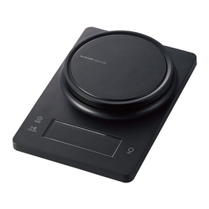 エレコム ドリップスケール コーヒー専用タイマー ブラック FC240SP-HCS-KS04BK-イメージ1