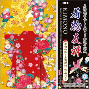 トーヨー ﾜｼﾁﾖｶﾞﾐｷﾓﾉﾕｳｾﾞﾝ016101 和紙千代紙 着物友禅 15．0×15．0cm