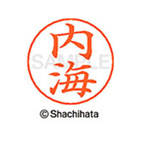 シヤチハタ ネームペン用ネーム シルバー 既製 内海 FC46163-X-GPS-0392