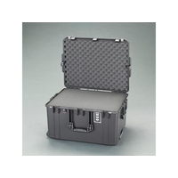 エスコ 防水ケース 軽量 黒 595×446×337mm(内寸) FCZ8132-EA657AR-637