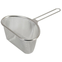 リバティーコーポレーション ステンレス製 手付き ゆでザル 中 FCE354W-LD-411