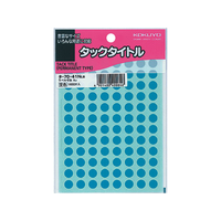 コクヨ タックタイトル(丸型φ8mm) 空色 96片×17シート F818670-ﾀ-70-41NLB