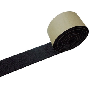 トラスコ中山 気密防水パッキンテープ 5mm×20mm×2m ブラック20254.6N／10mm FC755FY-8368047-イメージ1
