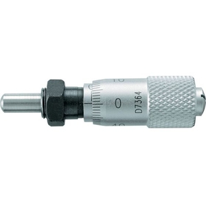 新潟精機 マイクロメータヘッド 測定範囲0~6.5mm ナット付 15115037.50～6.50.01ナット付球面(SR3) FC569JH-3774635-イメージ1