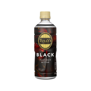 伊藤園 タリーズコーヒー TULLY’S COFFEE PLATINUM BITTER BLACK 500mL FCG497V-イメージ1