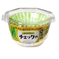 東洋アルミエコー おべんとうカップ チェック柄 M 4色 72枚入 FC424PV