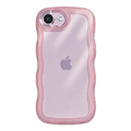 ＣＯＣＯ ＣＡＳＥ iPhone１７Ｅ／１６Ｅ用クリアなくねくねケース ＣＯＣＯ ＣＡＳＥ ピンク 1818-17E16E-PINK
