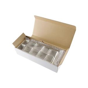 サンワサプライ 透明両面粘着ゴム(中) 100枚入り QL-E75CL-25-イメージ2