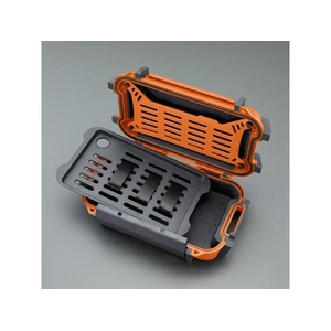 エスコ 防水ケース 橙 194×119×48mm(内寸) FCZ8135-EA657MC-40-イメージ1