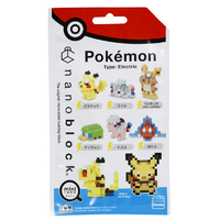 カワダ ナノブロック ミニナノ ポケットモンスター でんきタイプ(単品) NBMC_08 NBMC08ﾐﾆﾅﾉﾎﾟｹﾓﾝﾃﾞﾝｷﾀｲﾌﾟ