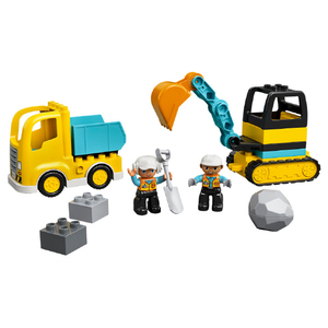 レゴジャパン LEGO デュプロ 10931 トラックとショベルカー 10931ﾄﾗﾂｸﾄｼﾖﾍﾞﾙｶ--イメージ2