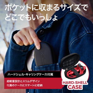 HYPERX HyperX Cloud Earbuds III S ゲーミングイヤホン USB-C接続 レッド HXR-BN7S2AA-イメージ9
