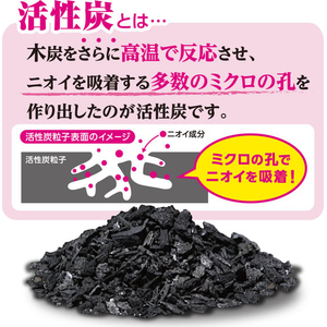 白元アース ノンスメル 1年間脱臭 冷蔵庫用置き型 25g FCR7989-イメージ5