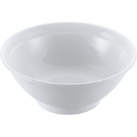 江部松商事 磁器 中華食器 白リム 高台丼 6.5寸 FC448LX-8179840