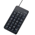 エレコム ホットキー付きUSBテンキーパッド ブラック TKTCM015BK
