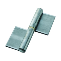 トラスコ中山 TRUSCO スチール製特厚溶接旗蝶番 右用 全長153mm (2個入) FC489EW-5128005