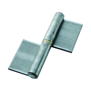 トラスコ中山 TRUSCO スチール製特厚溶接旗蝶番 右用 全長153mm (2個入) FC489EW-5128005-イメージ1