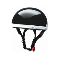 リード工業 CROSS ハーフヘルメットBK CR740BK FC449MT-CR740BK