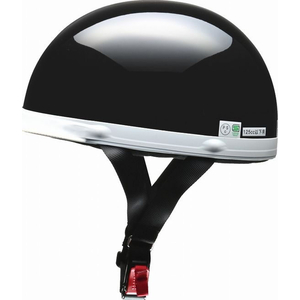 リード工業 CROSS ハーフヘルメットBK CR740BK FC449MT-CR740BK-イメージ2