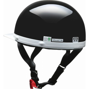 リード工業 CROSS ハーフヘルメットBK CR740BK FC449MT-CR740BK-イメージ3