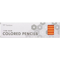 トンボ鉛筆 色鉛筆 六角軸単色 橙色 12本入 FCE473U-CY-K28