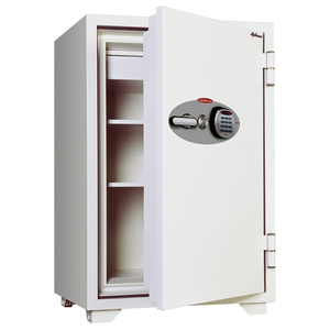 ディプロマット オフィス用耐火金庫 129L オフィス セーフ ホワイト 100EKR3-イメージ2
