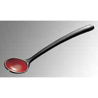 江部松商事 EBM/ABS 和風塗り 茶椀蒸スプーン 黒内朱 全長132 FC289LM-4508000