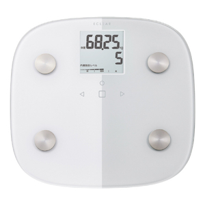 エレコム ECLEAR 体組成計 ホワイト HCS-FS010WH-イメージ2