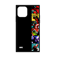 PGA iPhone 11 Pro用ガラスハイブリッドケース アベンジャーズ/ポップアート PG-DGT19A12AVG