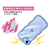 ＣＯＣＯ ＣＡＳＥ iPhone１７Ｅ／１６Ｅ用クリアなくねくねケース ＣＯＣＯ ＣＡＳＥ ブルー 1818-17E16E-BLUE-イメージ3