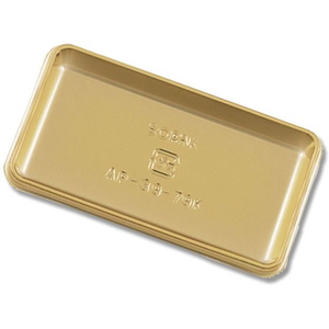 シモジマ 金トレー AP-39-79K 100枚 FC051TC-4739305-イメージ1