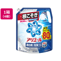 Ｐ＆Ｇ アリエール 液体 漂白剤レベル洗浄 エリそで&くすみ つめかえ用 1950g×4個 FCK094D