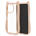 ラスタバナナ AQUOS SENSE10/9用 MIMI 猫耳ケース TPU×PC ピンク 9292AS10HPPK