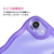 ＣＯＣＯ ＣＡＳＥ iPhone１７Ｅ／１６Ｅ用クリアなくねくねケース ＣＯＣＯ ＣＡＳＥ パープル 1818-17E16E-PURPLE-イメージ4