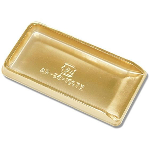 シモジマ 金トレー AP-54-100TK 100枚 FC052TC-4739304-イメージ1